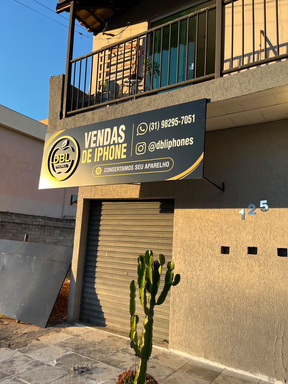 Fachada em ACM entregue a cliente